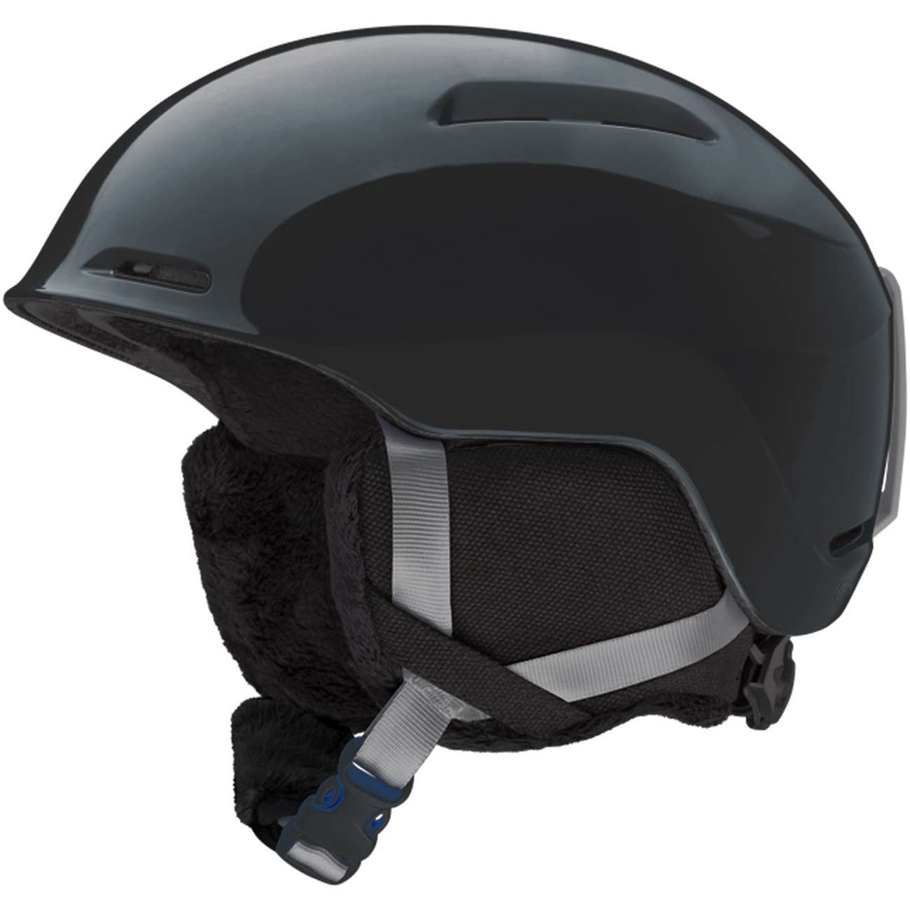 Smith Unisex Glide Jr. Snow Helmet (Black, Youth Small), Helmets